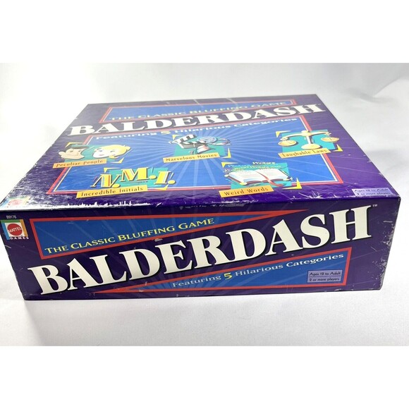 Balderdash The Classic Bluffing Board Game Hasbro Vintage 2003 - Picture 2 of 16